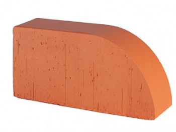 кирпич полнотелый радиусный r60 "красный" м-300, кс-керамик (300шт/паллете)
