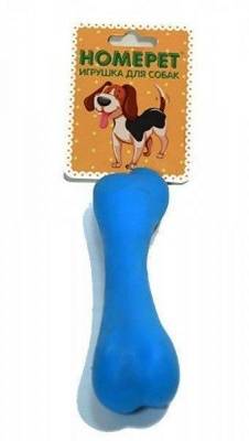 homepet игрушка для собак косточка tpr 16см