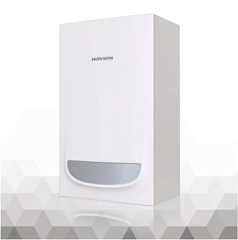 котёл navien deluxe s coaxial 24k white 2-контур., закр.