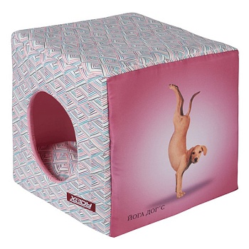 куб йога догс №3 розовый