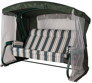 качели садовые "милан" зеленый