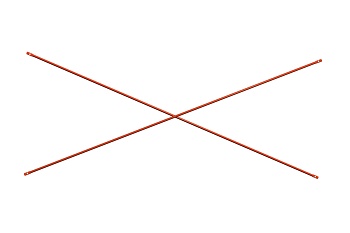 связь диагональная, l=3000 mm.