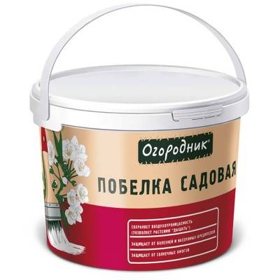 побелка жидкая огородник в ведре 3,5кг