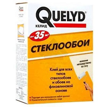 клей обойный quelyd для стеклообоев 500гр (уп.30)
