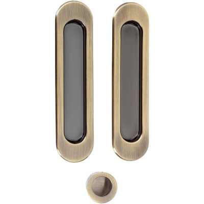 ручка для раздвижных дверей sh010-ab-7 бронза распродажа