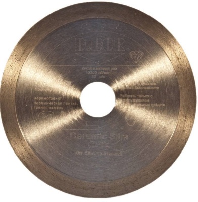 диск алмазный ceramic slim c-10, 180x1,6x25,4/22,23 "d.bor"