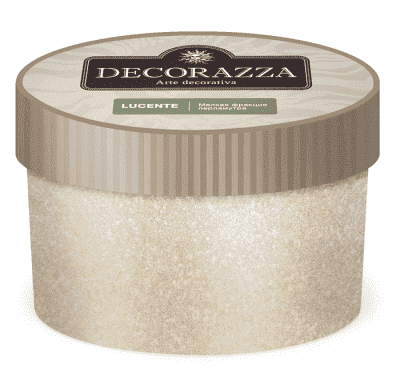 наполнитель для доп. декор. эффекта decorazza lucente glitter argento gl a, 30 г
