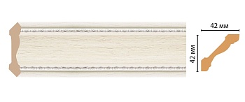 молдинг 180 цвет 15 decomaster (42*42*2400мм)