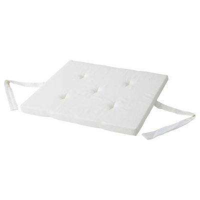 подушка "ирис" н/стул 37х37х2,5 белый 2080-20 арт.900-986-91 распродажа