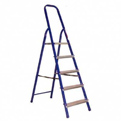 стремянка 5 ступ. (103/310см) (комбо. сталь/алюм)