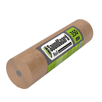 демпферное полотно soundguard roll 15000х1000х3,5мм (15м2)(5,8кг)(18шт/палл)