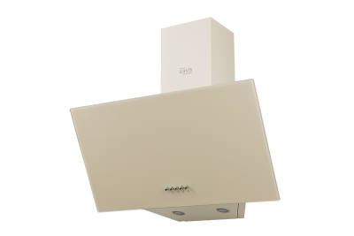 вытяжка кухонная "оasis" np-60i(fr) бежевый 1led/500м3/кнопки
