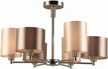 люстра rivoli ebony 2081-306 6 х е14 40 вт классика