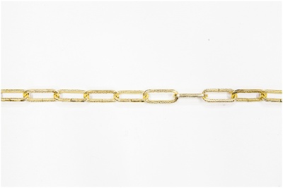цепь декоративная "квадратная с узором" 2,0 мм золотая распродажа