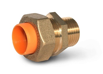 муфта neptun iws (м) газ 25*1 нар.резьба