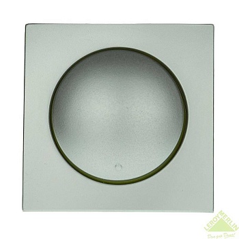 накладка светорегулятора с подсв. 600вт серебрянный металлик lk60 867203-1 распродажа