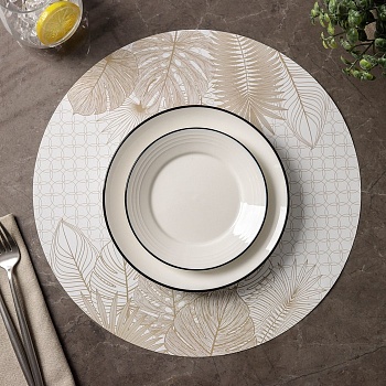 салфетка сервировочная на стол «голден», d=36 см