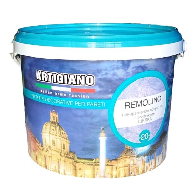 краска декоративная artigiano remolino 3,3/2,5л