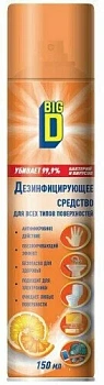 дезинфицирующее средство big d уценка
