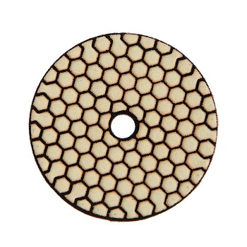 круг bohrer 100 мм р1500 алмазный гибкий шлифовальный "черепашка" (без воды) (1шт в блистере) (200/1)