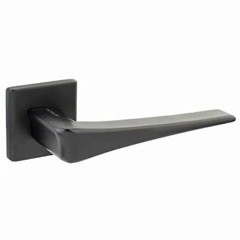 дверные ручки apecs ultra h-60143-a-blm цвет черный матовый