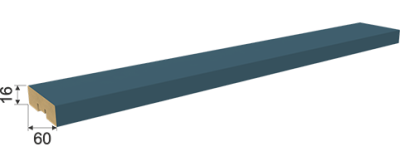 интерьерная рейка мдф stella планкен de luxe ocean 16*60*2700 (уп.6 шт.)