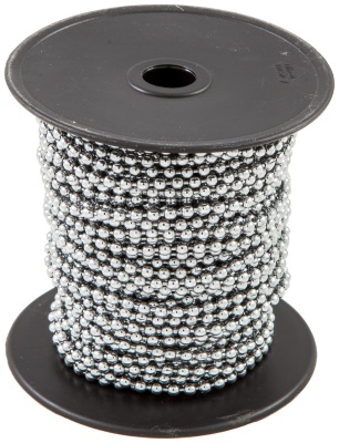 цепь декоративния "бусы" 3,6 мм серебристая