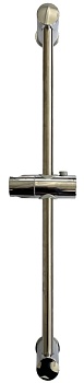 стойка для душа d19мм, l=580мм, нерж., abs, хром melodia mkp25004p