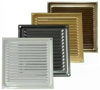 100х100врс, серебрянный решетка металлическая