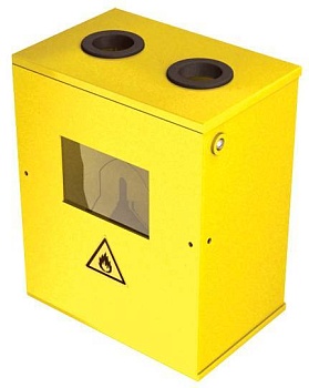 коробка газовая, металл шс-1.2 (для g4)