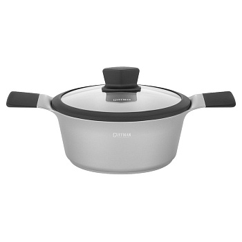 ah-04820re кастрюля eclipse со стеклянной крышкой, 20см, 2,3л.