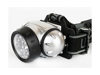 фонарь ultraflash led5352 (фонарь налобн металлик, 14led, 4 реж, 3xr03, пласт, коробка)
