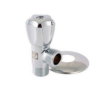 вентиль угловой valtec для подкл. с/т приборов 1/2"х1/2"