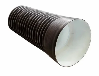 труба гофрированная d575/500 мм (l=6 м), sn6, черная без кольца