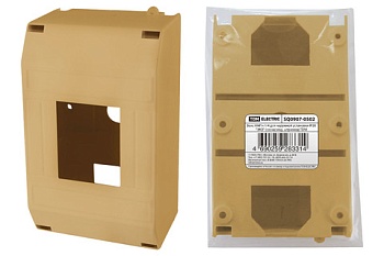 бокс кмпн 1/4 для наружной установки ip20 "эко" (сосна) инд. штрихкод tdm