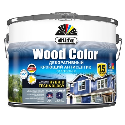 антисептик "dufa" кроющий wood color база 3 0,81л