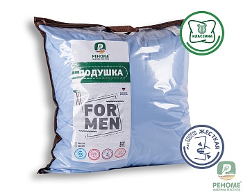 подушка зам леб пуха тик (80/20) for men реноме (14/132, 68*68)