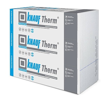 утеплитель пенопласт knauf therm wall light 1000*2000*40 пл10кг/м3 (30шт,60м2,2,4м3)(therm дача)