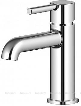 af130-10c aquanet minima смеситель для умыв., картридж 25мм, без донного клапана,хром (261813)