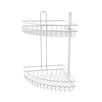 полка для ванной комнаты двойная "masto" fora