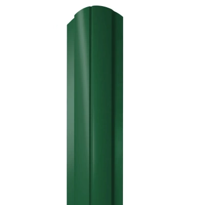 евроштакетник с-обр 1,5 м зел двухстор. 119 (0,35мм)