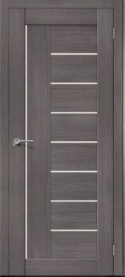 дверное полотно "палермо" до-60 грей эко шпон (овал) хит