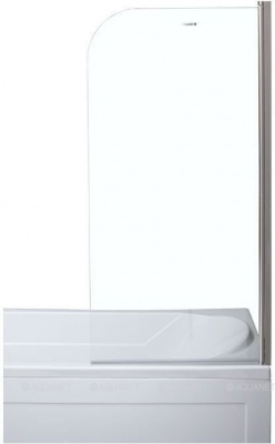 шторка для ванны 150*75, стекло 6 мм, прозр sg-750