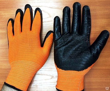 перчатки нейлоновые супер люкс,садовые 8 размер, арт.413 но/сад (в уп. 250 шт)