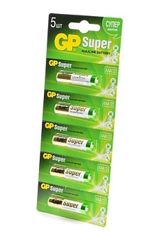 элемент питания gp super gp24au-2cr5 aaа lr03 bl5