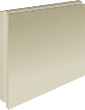 уценка пазогребневая плита обычная волма 667*500*80 (полнотелая)(30)