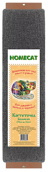 homecat когтеточка с кошачьей мятой большая 70х14 см