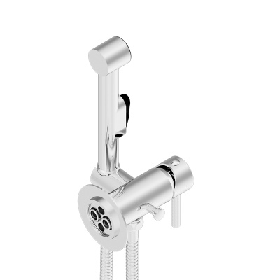 смеситель с гигиеническим душем option 211000000 скрытый монтаж цвет хром