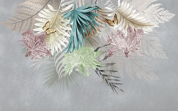 фотообои 3d tp-035 ниспадающий букет 300x240 распродажа