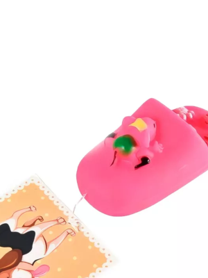 homepet 12 см х 5,5 см х h 5 см игрушка для собак тапок красный с пищалкой винил